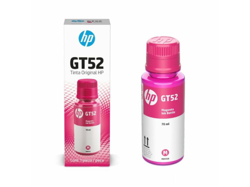 TINTA HP GT52 MAGENTA INK BOTTLE M0H55AL